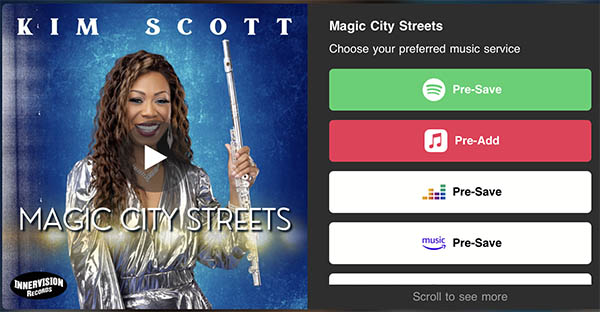 Kim Scott - Magic City Streets PRE-SAVE