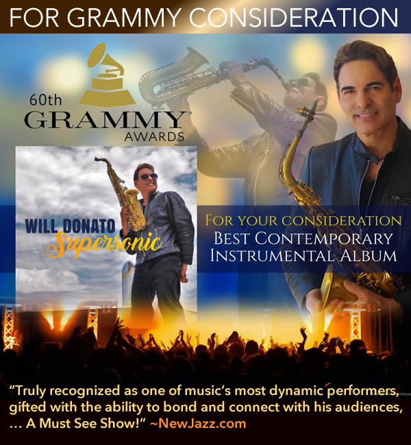 Will Donato Grammy Consideration