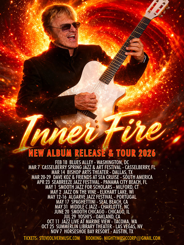 Steve Oliver - Inner Fire Tour 2026