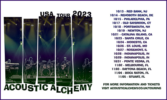 Acoustic Alchemy Fall Tour 2023