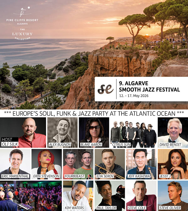 Algarve Smooth Jazz Festival 2026 - Blast poster