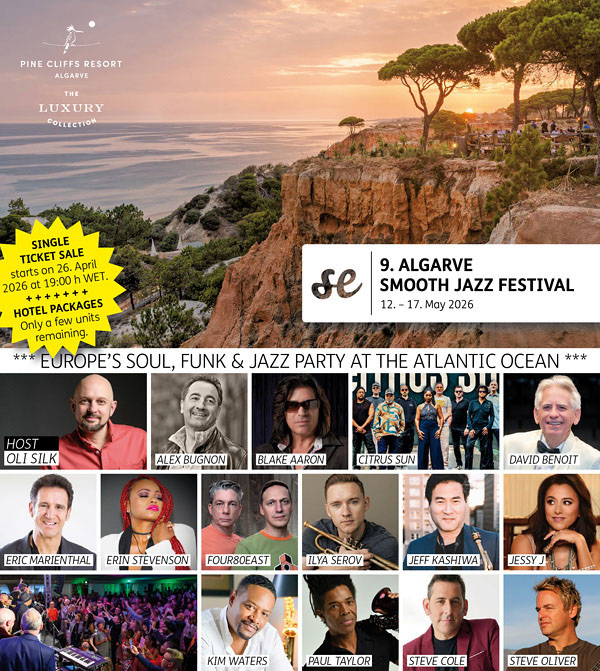 Algarve Smooth Jazz Festival 2026 - Blast poster