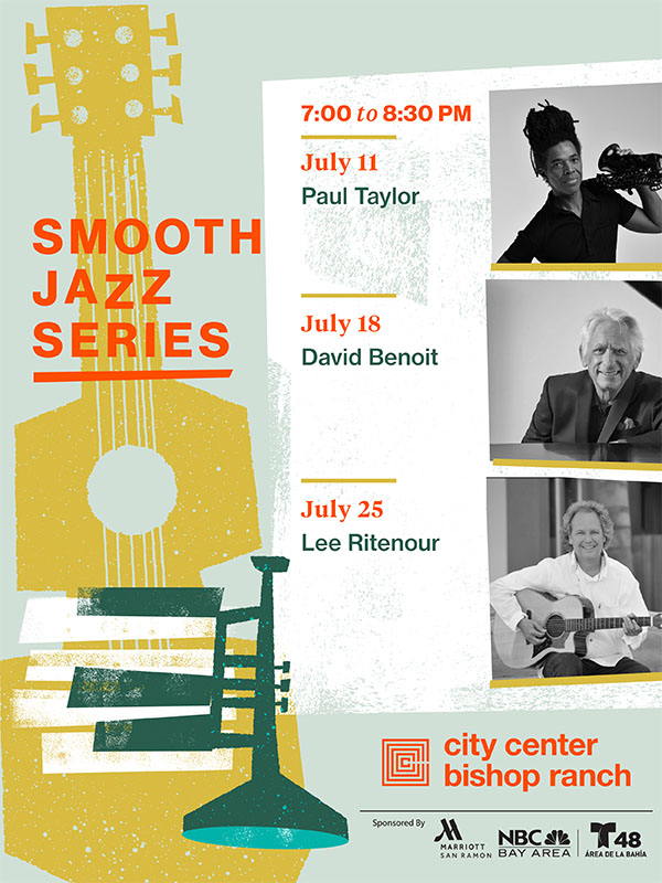  City Center Bishop Ranch Smooth Jazz Series 2026 poster