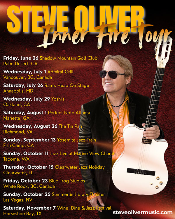 Steve Oliver - Inner Fire Tour 2026