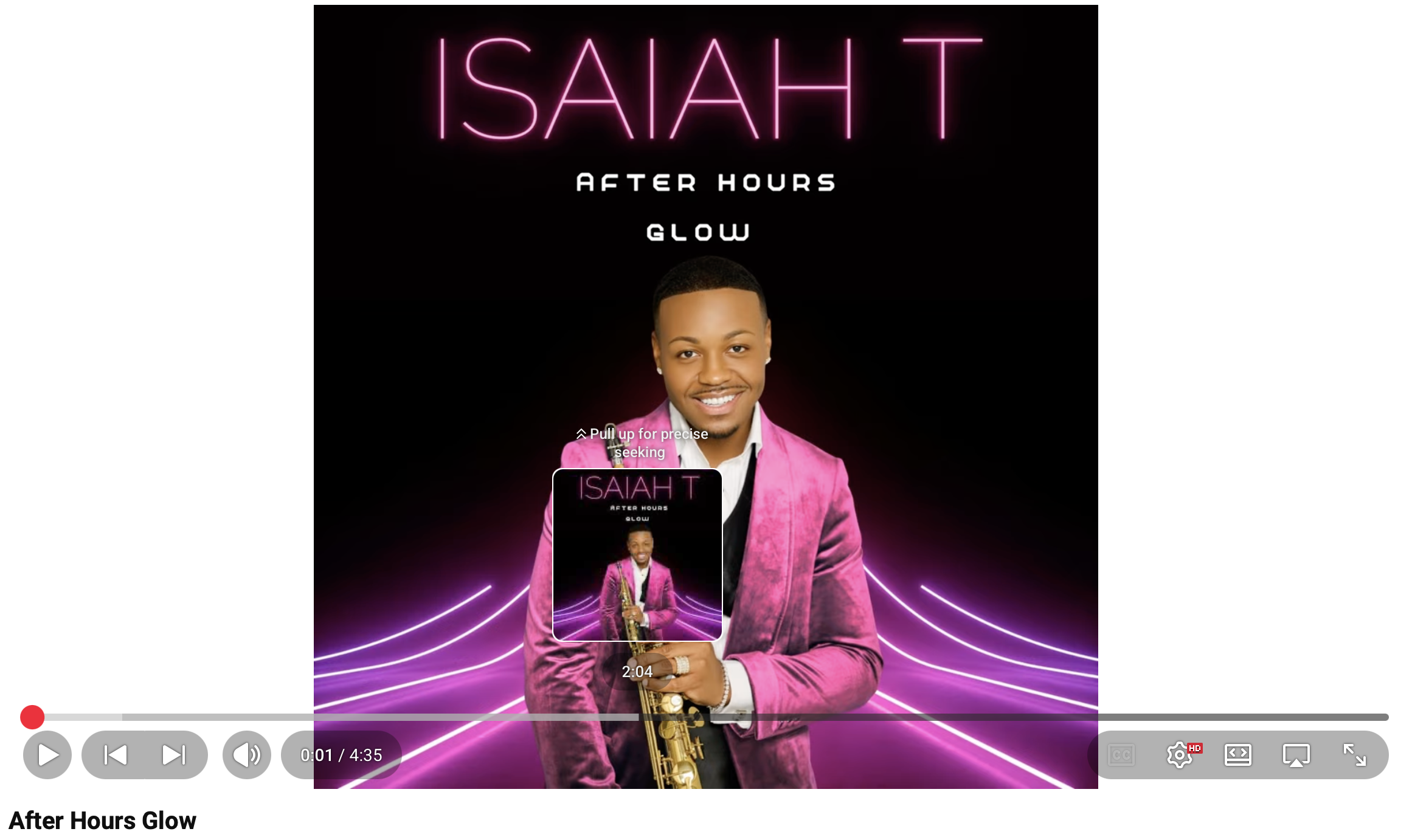 Isaiah T - After Hours Glow video