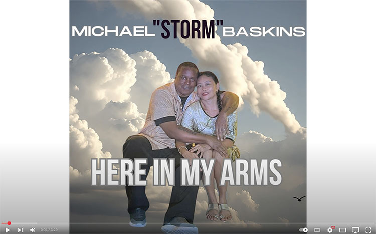 Michael 'Storm' Baskins - Here In My Arms official video