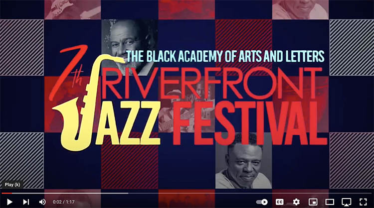 7th Annual Riverfront Jazz Festival promo video