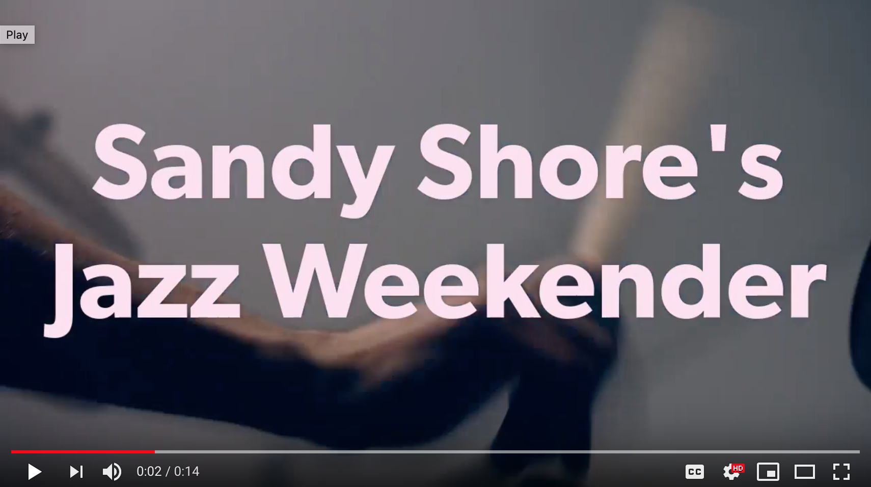 Sandy Shore's Jazz Weekender