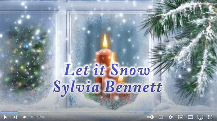 Sylvia Bennett - Let It Snow video