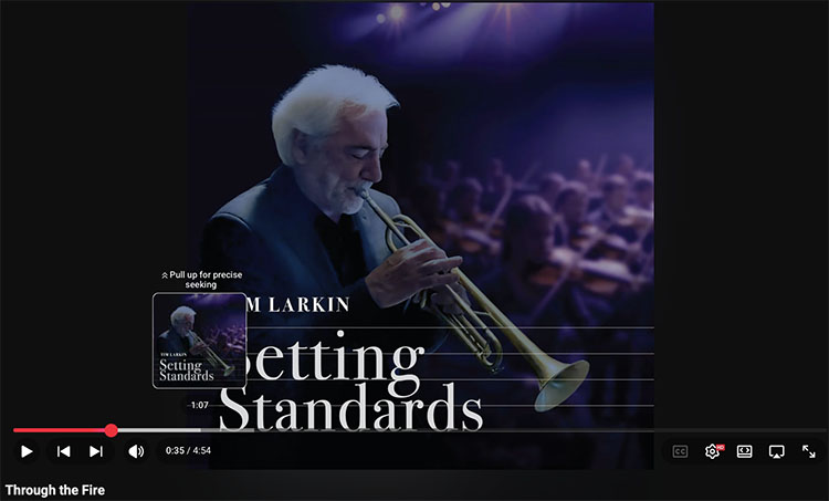 Tim Larkin "Through the Fire" video