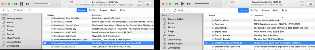 iTunes Internet Radio Directory Listings
