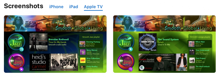 Apple TV 4 Smooth Global App