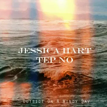 Tep No & Jessica Hart - Outside on a Windy Day