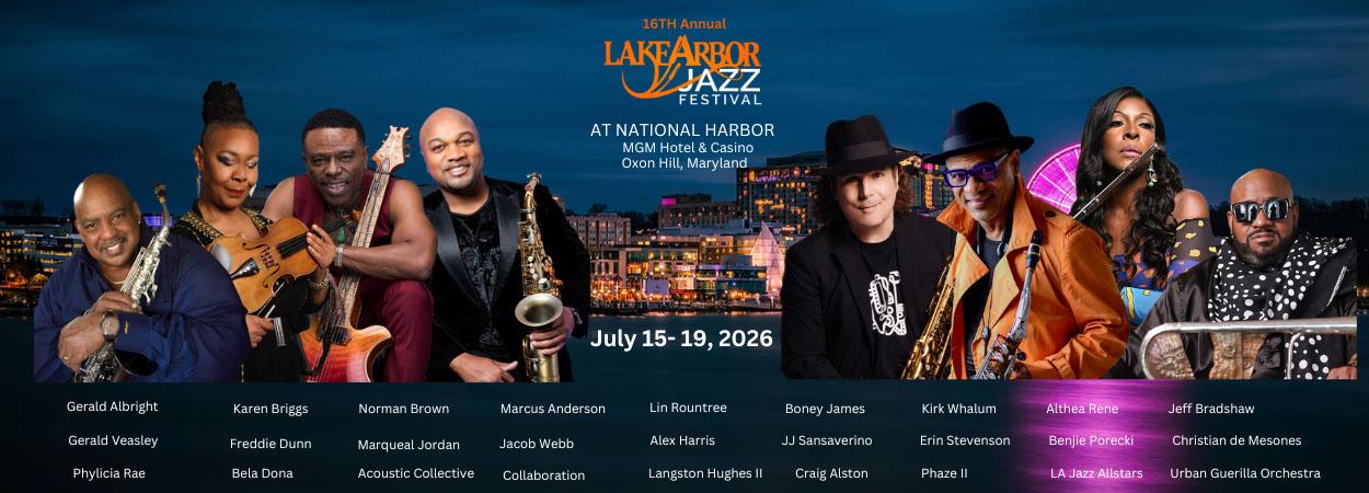 Lake Arbor Jazz Festival 2026