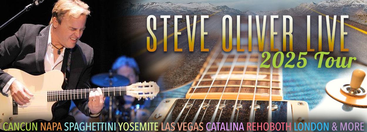 Steve Oliver Live - 2025 Tour Dates