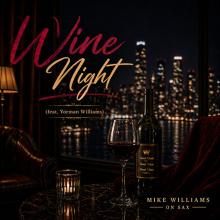 Mike Williams on Sax - Wine Night cover