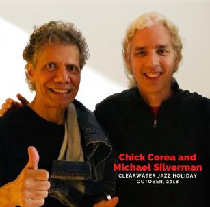 MIchael Silverman with Chick Corea