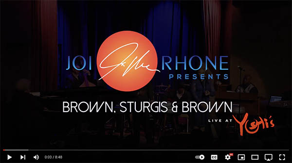 Brown, Sturgis &amp; Brown Live Video